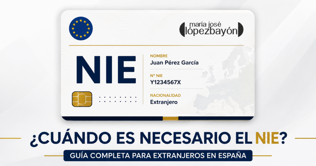 cuando es necesario NIE en españa